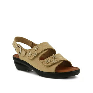 tNTX fB[X T_ V[Y Ceri Wedge Sandal Beige