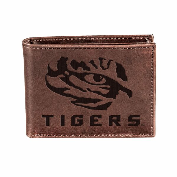 エバーグローンエンタープライズ メンズ 財布 アクセサリー LSU Tigers Bifold Leather Wallet Brown