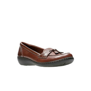 N[NX fB[X T_ V[Y Collection Women's Ashland Bubble Flats Brown Leather