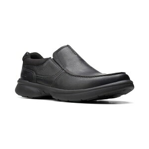 N[NX Y hXV[Y V[Y Men's Bradley Free Leather Slip-On Black Tumble