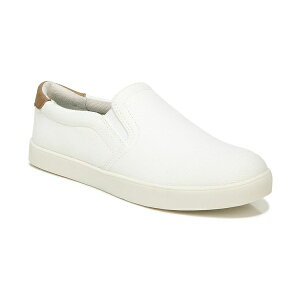 hN^[EV[ fB[X Xj[J[ V[Y Women's Madison Slip-On Sneakers White Fabric