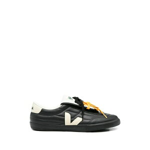 �}���A�[�m �����Y �X�j�[�J�[ �V���[�Y X veja lace-up panelled sneakers Black