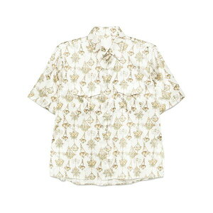 �W�o���V�[ �����Y �V���c �g�b�v�X Chandelier-print shirt Neutrals
