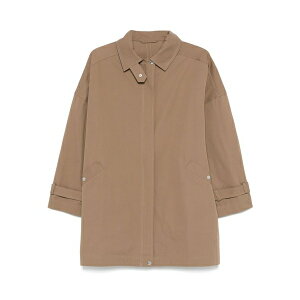 �g�[�e�� ���f�B�[�X �R�[�g �A�E�^�[ Oversized trench coat Brown