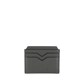 ヴァレクストラ レディース 財布 アクセサリー Textured leather cardholder Grey