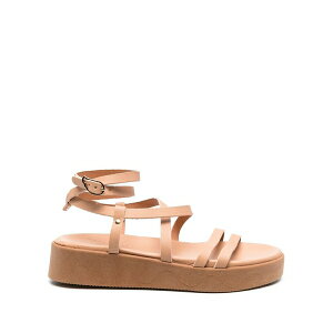 �A���V�G���g�O���[�N�T���_�� ���f�B�[�X �T���_�� �V���[�Y Aristea buckle-fastened sandals Neutrals