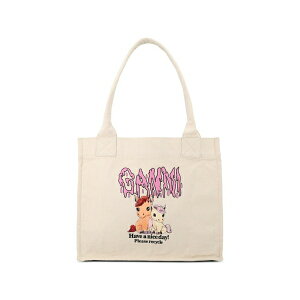 �K�j�[ ���f�B�[�X �V�����_�[�o�b�O �o�b�O Large graphic pony tote bag Neutrals
