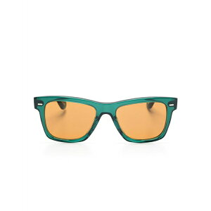 �I���o�[�s�[�v���Y �����Y �T���O���X�E�A�C�E�F�A �A�N�Z�T���[ Oliver sun square-frame sunglasses Green
