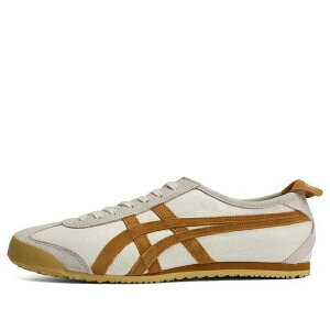 Onitsuka Tiger �I�j�c�J�^�C�K�[ �����Y �X�j�[�J�[ �yOnitsuka Tiger Mexico 66 'White Brown' 1183C076-200�z �T�C�Y US_10(28.0cm)