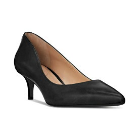 ラルフローレン レディース パンプス シューズ Women's Adrienne Slip-On Pointed-Toe Pumps Black Leather