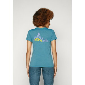 p^SjA fB[X TVc gbvX DAILY GRAPHIC LANDS - Sports T-shirt - wetland blue