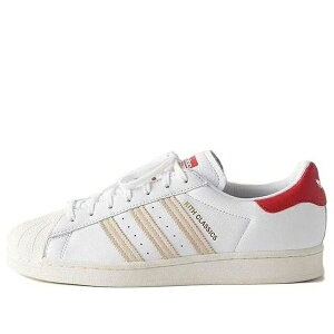adidas �A�f�B�_�X �����Y �X�j�[�J�[ �yadidas x Kith Superstar 'Classics Program - White Red' GY2543�z �T�C�Y US_9(27.0cm)