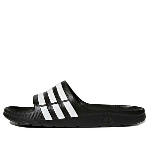 adidas �A�f�B�_�X �����Y �X�j�[�J�[ �yadidas Duramo Slide 'Black' G15890�z �T�C�Y US_9(27.0cm)