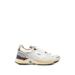 �I�[�g���[ �����Y �X�j�[�J�[ �V���[�Y Hyperway panelled lace-up sneakers White
