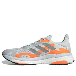 adidas �A�f�B�_�X �����Y �X�j�[�J�[ �yadidas Solar Boost 3 'Grey Screaming Orange' FY0316�z �T�C�Y US_6.5(24.5cm)