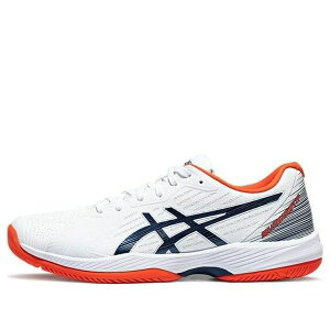 ASICS アシックス メンズ スニーカー White/Blue Expanse 【ASICS Solution Swift FF 'White Blue Expanse Koi' 1041A298-104】 サイズ US_12.5(30.5cm)