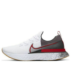 Nike �i�C�L �����Y �X�j�[�J�[ White/University Red-Black �yNike React Infinity Run Flyknit 'White University Red' CW5245-100�z �T�C�Y US_7(25.0cm)