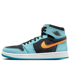 Air Jordan W[_ Y Xj[J[ Bleached Aqua/Black/White/Bright Citrus yAir Jordan 1 High Zoom Comfort 2 'Bleached Aqua Citrus' DV1307-408z TCY US_9.5(27.5cm)