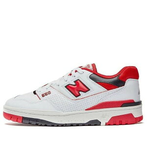 New Balance �j���[�o�����X �����Y �X�j�[�J�[ White/Red �yNew Balance 550 'White Team Red' BB550SE1�z �T�C�Y US_6(24.0cm)