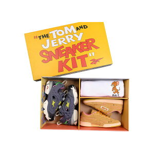 Reebok ���[�{�b�N �����Y �X�j�[�J�[ �yReebok x Bait The Tom & Jerry Sneaker Kit�z �T�C�Y US_10.5(28.5cm) Gray/Brown