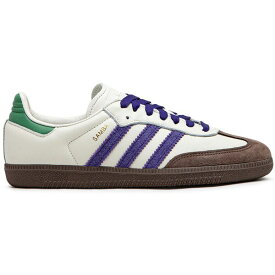 adidas アディダス レディース スニーカー 【adidas Samba OG】 サイズ US_W_6W Off White Core Purple Green Brown (Women's)