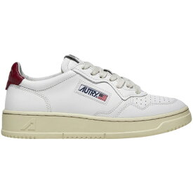 Autry オートリー レディース スニーカー 【Autry Medalist Leather Low】 サイズ EU_35(21.5cm) White Bordeaux (Women's)