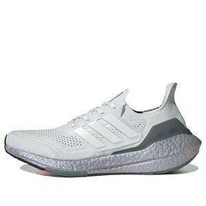 adidas �A�f�B�_�X �����Y �X�j�[�J�[ �yadidas UltraBoost 21 'Crystal White Hazy Green' FY0383�z �T�C�Y US_8(26.0cm)