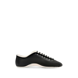 �h���X�E���@���E�m�b�e�� ���f�B�[�X �X�j�[�J�[ �V���[�Y Leather ballerina sneakers Black