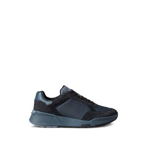 �J���o���N���C�� �����Y �X�j�[�J�[ �V���[�Y Calf-suede-panelled sneakers Blue