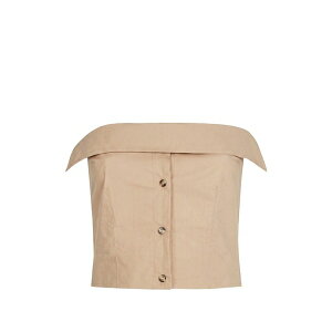 �i�k�[�V���J ���f�B�[�X �V���c �g�b�v�X Deidre off-shoulder top Neutrals