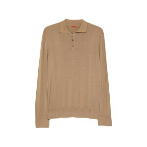 �o���i �����Y �|���V���c �g�b�v�X Pevaron long-sleeve polo shirt Neutrals