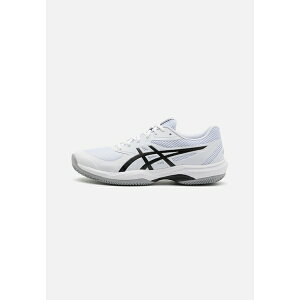 AVbNX Y T_ V[Y GAME CLAY - Clay court tennis shoes - white/black