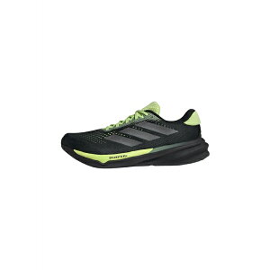 AfB_X fB[X ejX X|[c SUPERNOVA STRIDE 2 - Road running shoes - core black iron metallic pulse lime