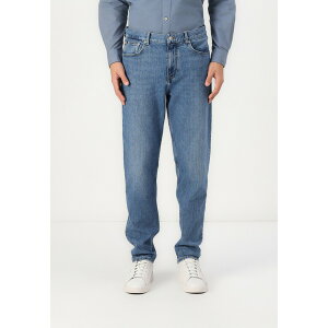 g~[ qtBK[ Y T_ V[Y CORE HARLEM - Jeans Tapered Fit - stone blue