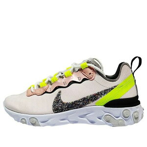 Nike �i�C�L ���f�B�[�X �X�j�[�J�[ �y(WMNS) Nike React Element 55 Premium 'Light Soft Pink Volt' CD6964-600�z �T�C�Y US_6.5(23.5cm)