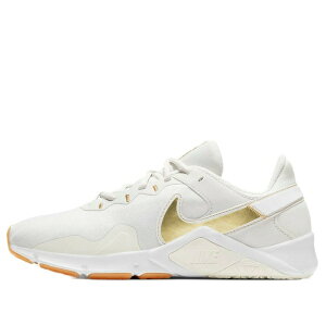 Nike �i�C�L ���f�B�[�X �X�j�[�J�[ �y(WMNS) Nike Legend Essential 2 Shoes For White/Golden CQ9545-010�z �T�C�Y US_W_12