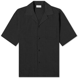 ジョン・エリオット メンズ シャツ トップス John Elliott Solid Camp Shirt Black