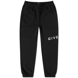 ジバンシー メンズ カジュアルパンツ ボトムス Givenchy Logo Sweat Pant Black