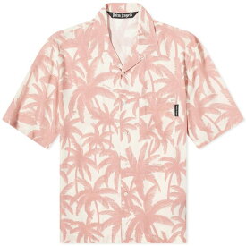 パーム・エンジェルス メンズ シャツ トップス Palm Angels Vacation Shirt Pink