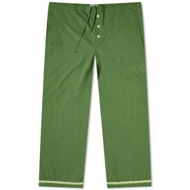 ボーディ メンズ カジュアルパンツ ボトムス BODE Top Sheet Pyjama Pants Green