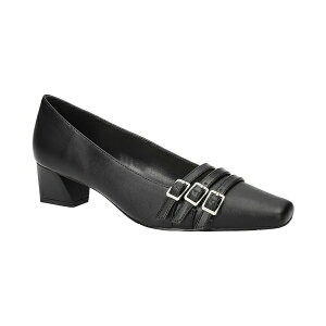 イージーストリート レディース パンプス シューズ Women's Enya Square Toe Pumps Black