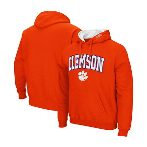 RVA Y p[J[EXEFbgVc AE^[ Men's Clemson Tigers Arch and Logo 3.0 Pullover Hoodie Orange