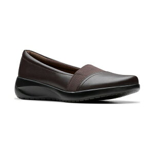 N[NX fB[X Xb|E[t@[ V[Y Women's Kaetlyn Rhea Round Toe Loafers Chocolate Leather