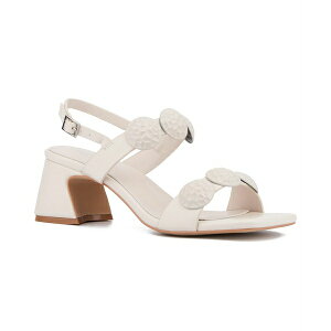 gQCX fB[X T_ V[Y Women's Felicia Heel Sandal Beige