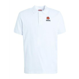 【送料無料】 ケンゾー メンズ ポロシャツ トップス Polo shirts White