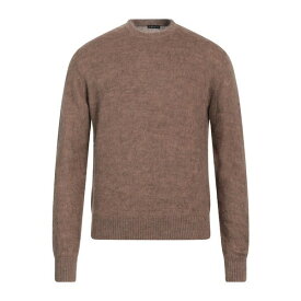 【送料無料】 レトワ メンズ ニット&セーター アウター Sweaters Light brown