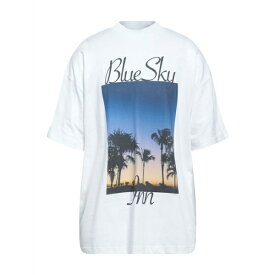 【送料無料】 ブルー スカイ イン メンズ Tシャツ トップス T-shirts White