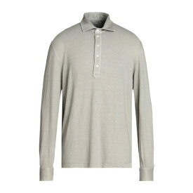 【送料無料】 フェデーリ メンズ ポロシャツ トップス Polo shirts Dove grey