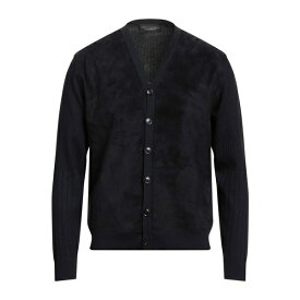 【送料無料】 ブレット ジョンソン メンズ カーディガン アウター Cardigans Midnight blue