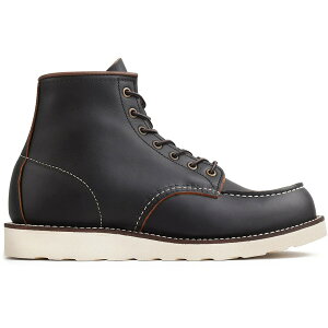 Red Wing Shoes ���b�h�E�B���O �����Y �X�j�[�J�[ �yRed Wing Shoes Classic Moc 6-Inch Boot Heritage #8849 Black Prairie Leather�z �T�C�Y US_8.5(26.5cm) Black Prairie Leather